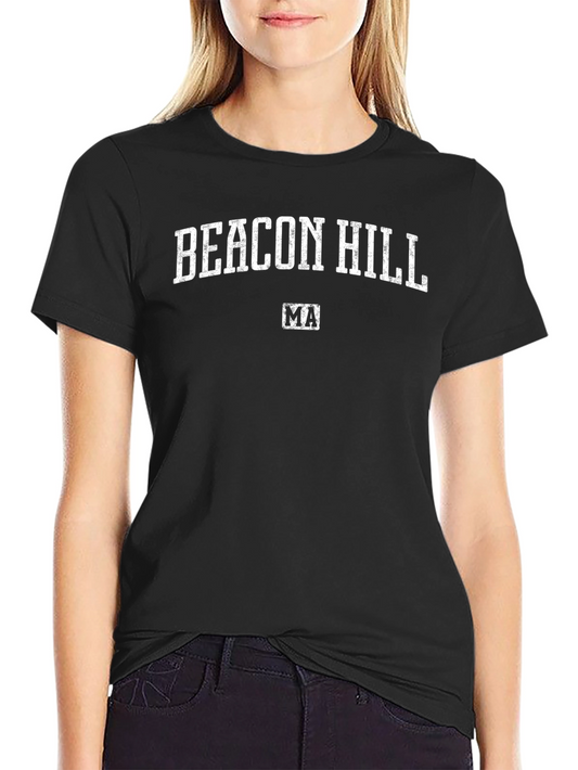 Beacon Hill MA T-Shirt - Classic Design