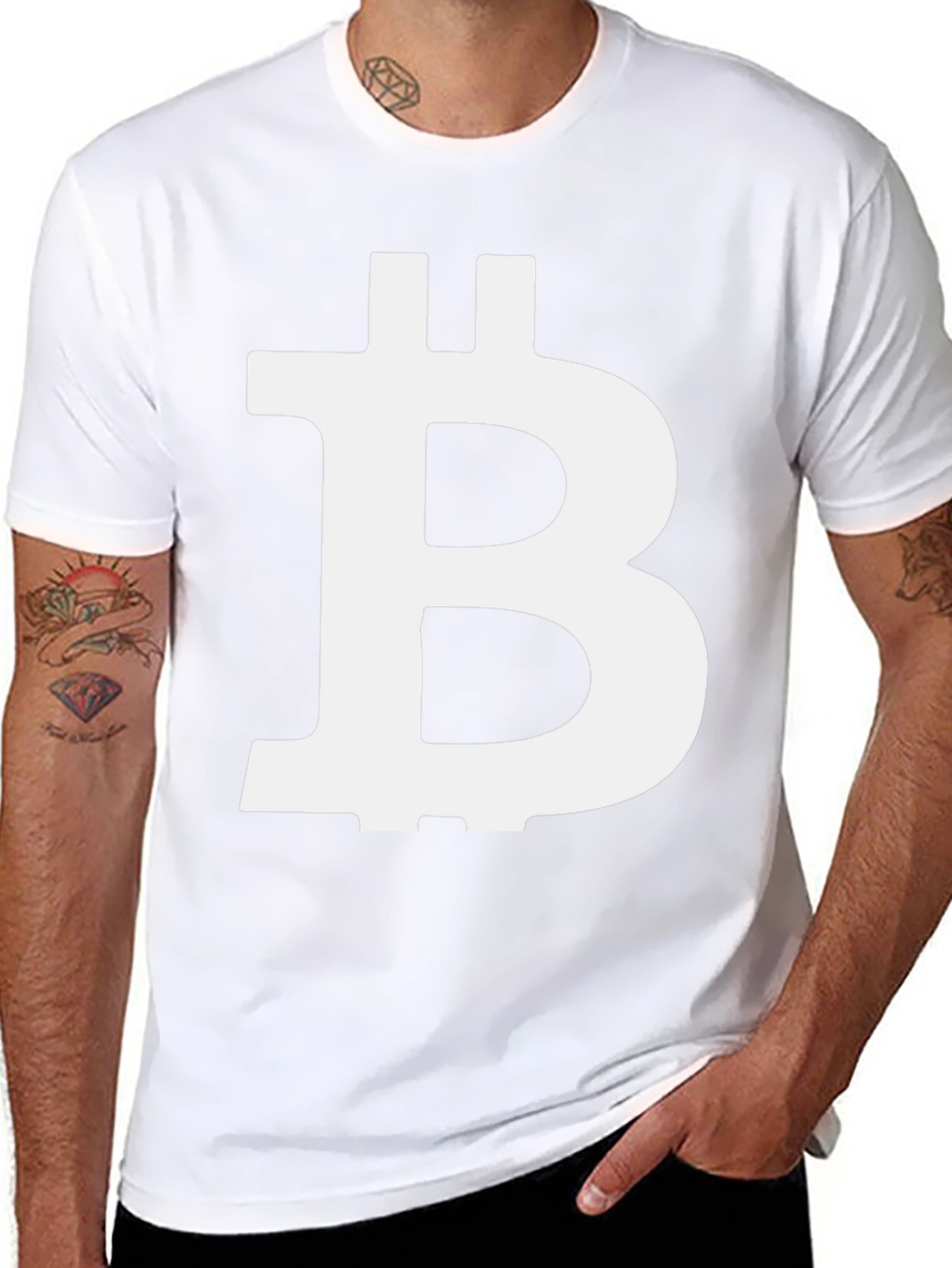 Bitcoin Logo T-Shirt - Crypto Enthusiast Apparel